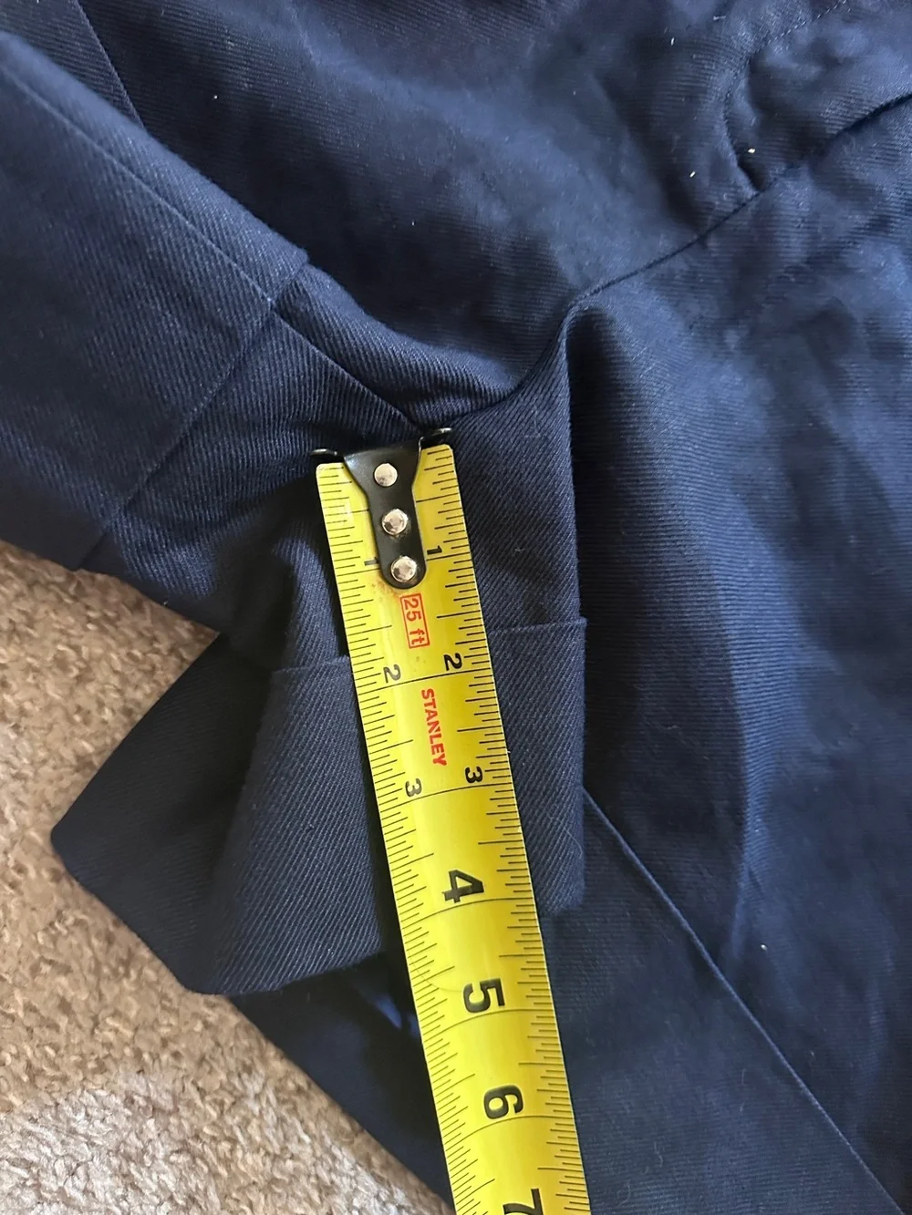 NWT J.Crew Remi Shorts Navy Blue Cuffed Stretch Linen Blend Womens Sz 12 Preppy